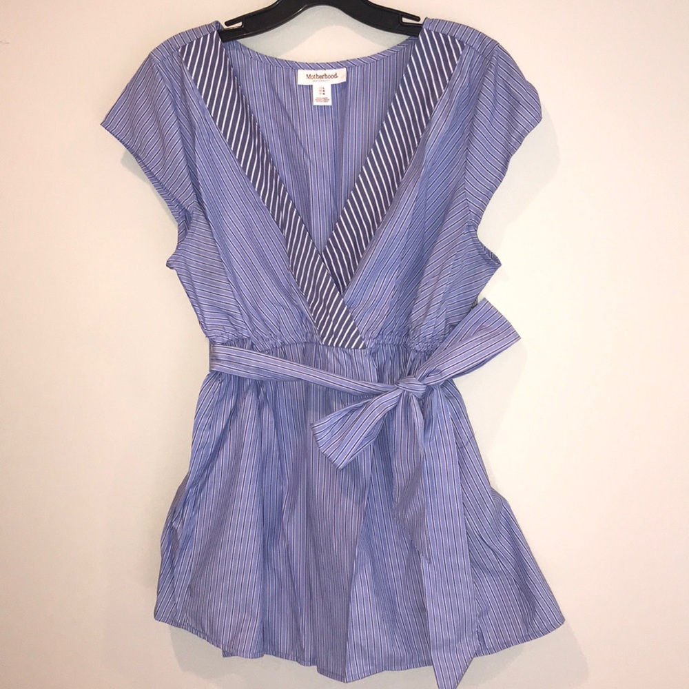 Sleeveless Motherhood Maternity Blouse